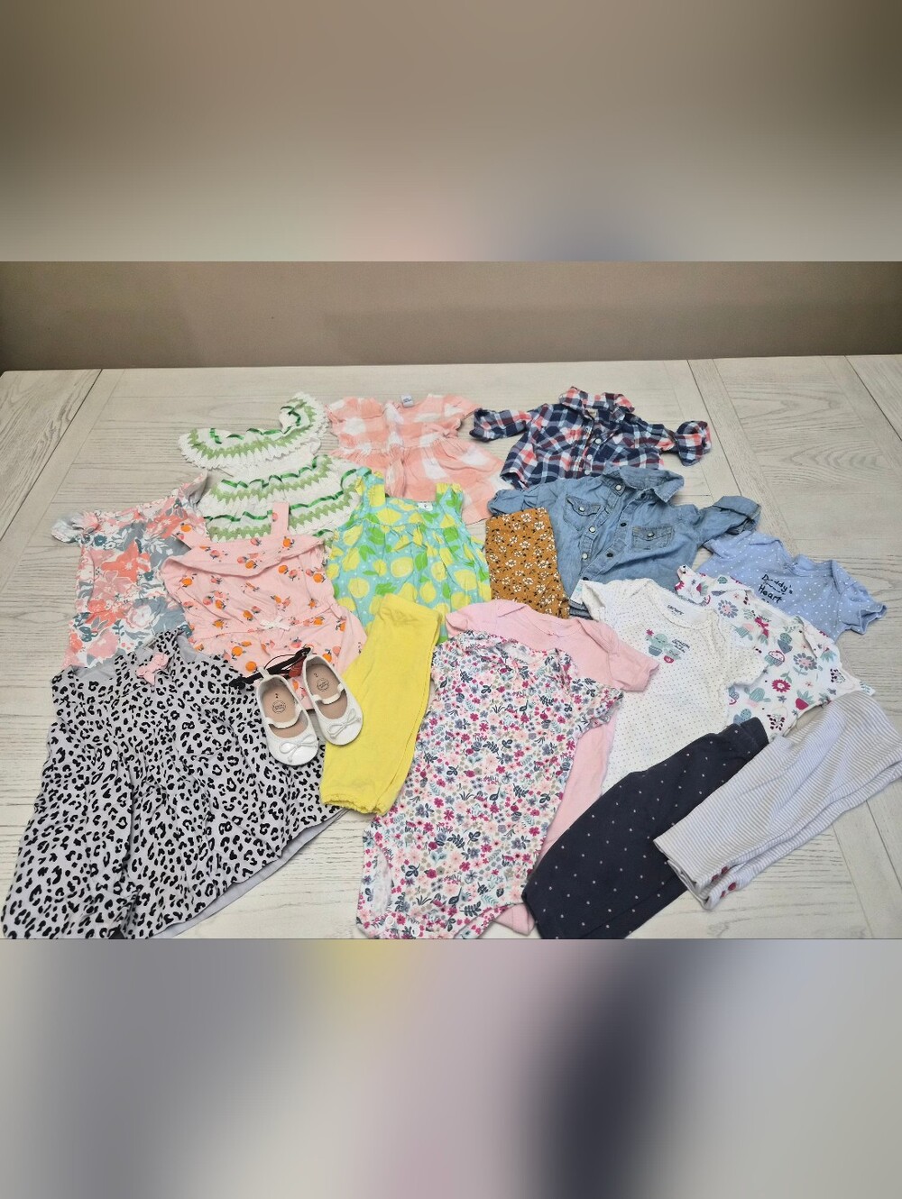 6 & 9M Baby Girl Summer Clothes Lot